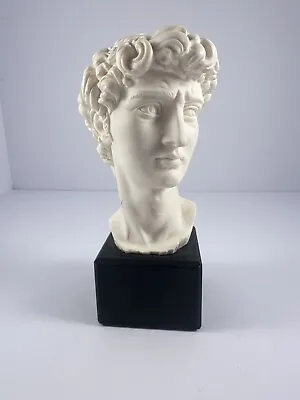 Michelangelo Original David Bust By A. Giannelli Signed Italy 1965 • $69.99