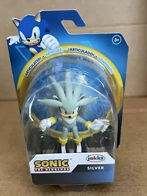 Sonic The Hedgehog Wave 4 Silver 2.5 Inch Action Figure Jakks Pacific Toy 2.5  • $13.99