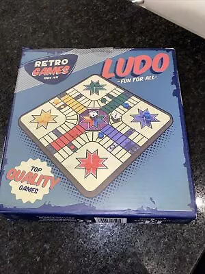 Lesser & Pavey Retro Vintage Games Wooden Ludo Toy Gift New • £1.99