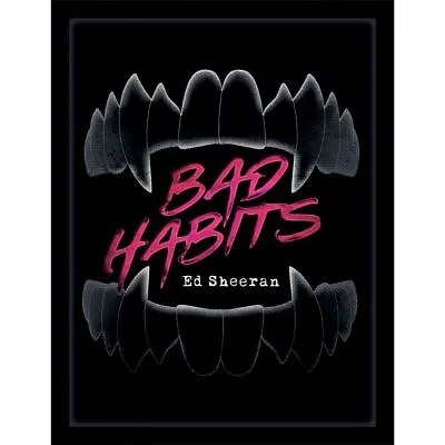 Ed Sheeran - Bad Habits - Official 30 X 40cm Framed Print Wall Art • £18.99