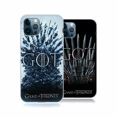 OFFICIAL HBO GAME OF THRONES SEASON 8 KEY ART GEL CASE FOR APPLE IPHONE PHONES • £17.95