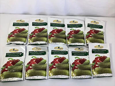 10 Bags Mrs. Wages Medium Spicy Pickles Mix - 6.5 Oz - 10 PACKS -  FREE SHIPPING • £20.07