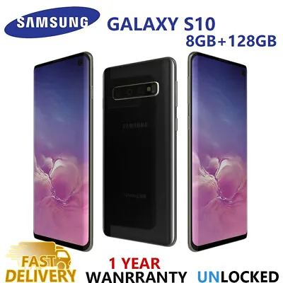 $255.99 • Buy New Samsung Galaxy S10 SM-G973U 8+128GB Factory Unlocked Smartphone Mobile
