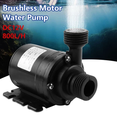 $14.85 • Buy Small High Pressure Brushless Submersible Water Pump Automatic Self-priming 12V