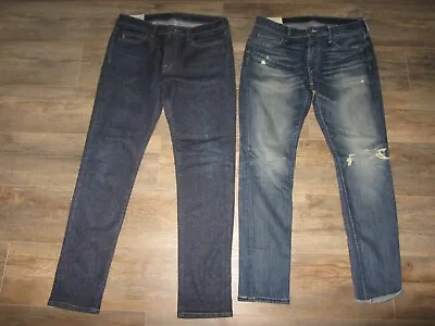2-Lot Abercrombie & Fitch Men's Jeans 32 X 32 & 34  Casual Dress Lounge Men's • $37.99