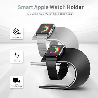 $18.99 • Buy 【Premium Aluminum】Apple Watch Iwatch 2 3 4 5 6 SE Holder Stand Charging Dock