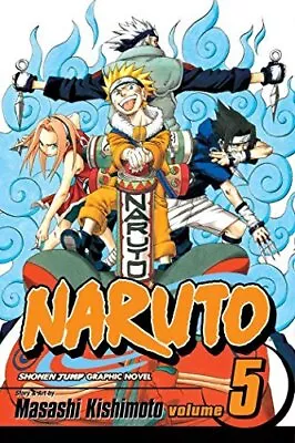 Naruto: Volume 5 By Masashi Kishimoto Paperback Book The Cheap Fast Free Post • £5.49