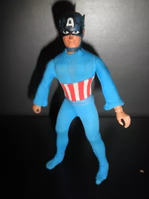 Mego Vintage Captain America 8 Inch Type 2 Action Figure • $19.99