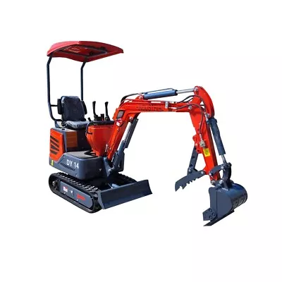 2024 New Mini Excavator CFG 1.4Ton Crawler Digger B&S LCT Engine Micro Excavator • $6999