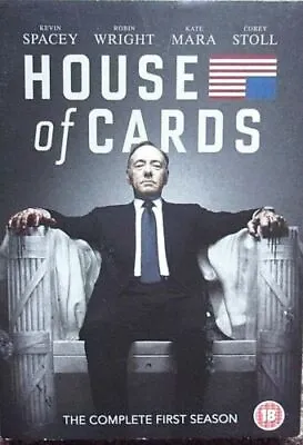 House Of Cards - Season 1 DVD Drama (2013) Kevin Spacey Quality Guaranteed • £1.94