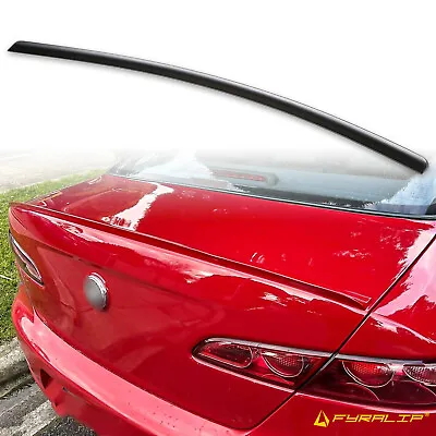 Fyralip Y22 Matte Black Trunk Lip Spoiler For Alfa Romeo 159 Sedan 05-11 Boot • $131.95