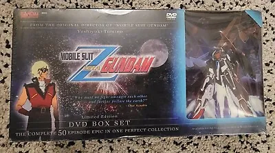 Mobile Suit Gundam Zeta Limited Edition DVD Boxset Figures Region 1 Sealed OOP • $117.06