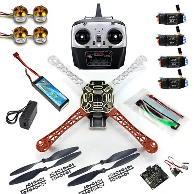 JMT Full Set QuadCopter Drone RTF KK V2.3 Circuit Board F450 Frame Kit F02192-A • $257.53