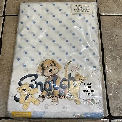 Vintage Snatch The Dog And Friends Curtains • £24.99