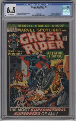 Marvel Spotlight #5 1st Ghost Rider Johnny Blaze CGC 6.5 Off White Pages Key • $1400