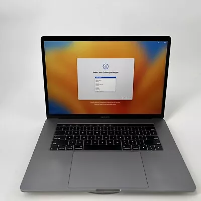 MacBook Pro 15   Touch Bar Space Gray 2018 2.2GHz I7 16GB RAM 512GB SSD - Good • $510.99