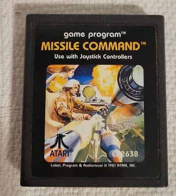 Missile Command Atari 2600 Game Cartridge  • $9.99