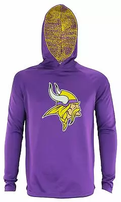 Zubaz NFL Minnesota Vikings Men's Lightweight Performance French Terry Hoodie • $44.99