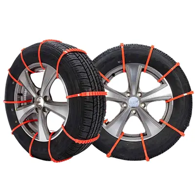 Anti-skid Tire Snow Mud Chains For Car SUV Traction Emergency Driving - 10 PCS • $14.38