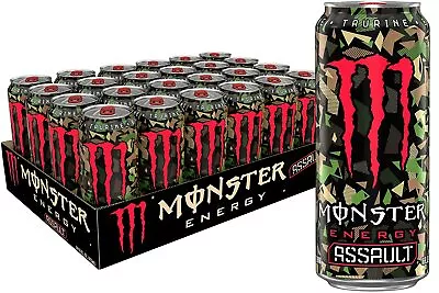 Monster Energy Assault Energy Drink 16 Fl Oz (Pack Of 24) • $199.95