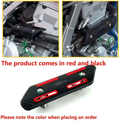 Motorcycle Exhaust Middle Pipe Heat Shield Cover Muffler Protector Universal • $9.44