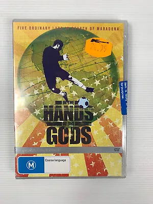 In The Hands Of The Gods MARADONA Football DVD R4 *NEW SEALED* Free Tracked Post • £13.62