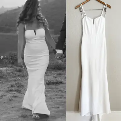 NWOT Finding The One White Mermaid Maxi Dress • $88