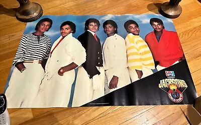 VINTAGE POSTER ~ Michael Jackson World Tour 1984 Pepsi 22x35  Original • $9.99