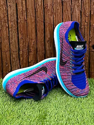 Nike Free RN Flyknit Running Shoes Sneakers US 7 UK 6 EUR 40 25cm • $119