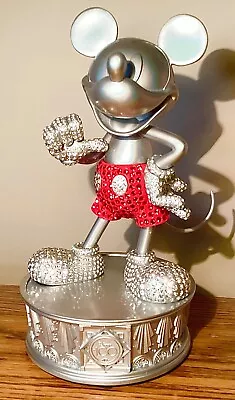 2023 Disney 100 Mickey Mouse Rhinestone Crystal Figurine 11 Inch Limited Edition • $349.98