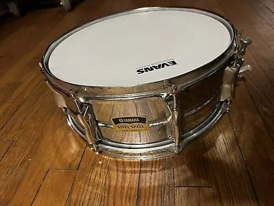 Yamaha 14” Steel Shell Snare Drum • $100