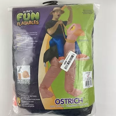 $26 • Buy Rubie's Fun Adult Costume Flatables Ostrich One Size Fan Included