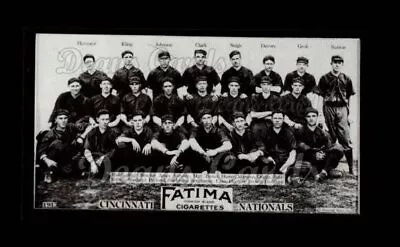 1913 T200 Fatima Team Reprint #12 Cincinnati Nationals Reds 8 - NM/MT • $3.25