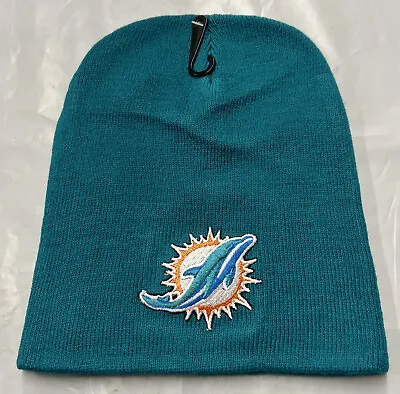 Miami Dolphins Blue (teal) Winter Hat Cap Beanie • $14.99