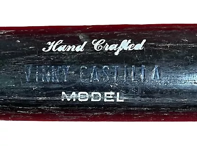 Vintage Vinny Castilla Worth Brand Game Used Baseball Bat Colorado Rockies Old • $53.99