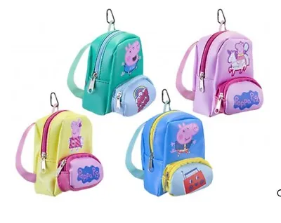 Peppa Pig Mini Micro Backpack Purse George Pig Choose Colour • £6.25