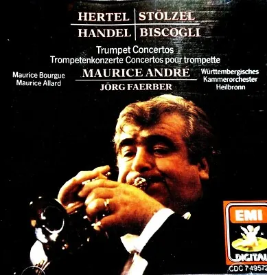 Trumpet Concertos - Maurice Andre  -  CD VG • £20.04