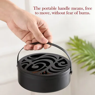 Iron Mosquito Coil Holder Box For Safe Burning Mosquito Coils In Style BLG • $18.04