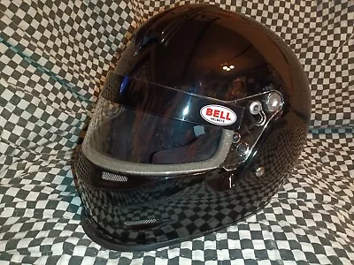   Bell  PRO Series GP2 Racing Helmets Fia  SA2010 - Size 7-5/8 61  Black  • $299