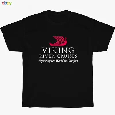 New Tee Shirt Viking Cruises Travel Logo T-Shirt Size S-3XL USA • $18