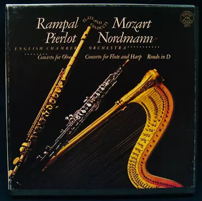 RAMPAL PLAYS AND CONDUCTS MOZART~Reel To Reel Tape~CBS #1R1 7232~4 Track~7 1/2  • $79.99