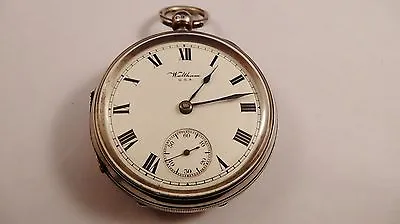 WALTHAM U.S.A Silver Antique Vintage Pocket Watch  • £225