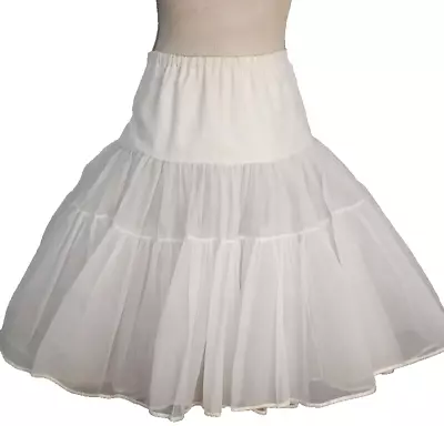 Women's M Vintage Malco Modes Petticoat Western Square Dance Circle Skirt #588 • $49.95