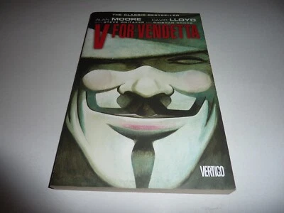 $5.99 • Buy V FOR VENDETTA TPB DC TPB Vertigo Alan Moore Classic Graphic Novel VF 18th