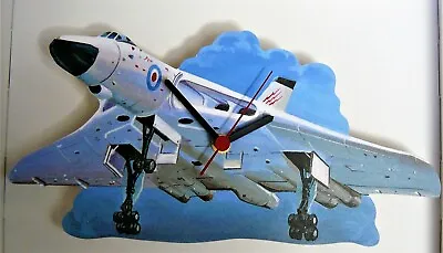 £12.50 • Buy Avro Vulcan B52 617 SQN Wall Hanging Clock  Classic RAF Bomber