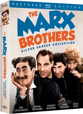 The Marx Brothers Silver Screen Collection (The Cocoanuts / Animal Crackers / Mo • £26.70