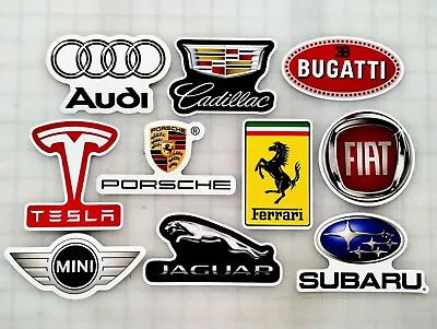 Car / Truck / SUV Vinyl Sticker Lot (10 Pack) SET 3 Auto Sports Car Muscle Race • $12.99