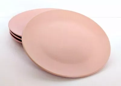 4 IKEA Dinera Light Pink Matte Salad Plates 7 7/8  12011  • $38.21