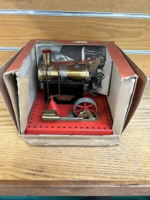 Live Steam Mamod SE1a Stationary Engine Model Boxed • £55