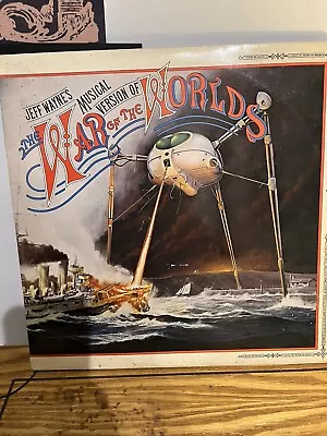 Jeff Wayne Musical Version Of The War Of The Worlds Double Vinyl 1978 2LP & Book • £75